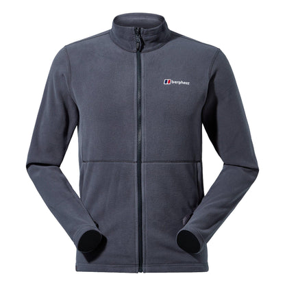 Grey - Back - Berghaus Mens Prism Micro InterActive Polartech Fleece Jacket