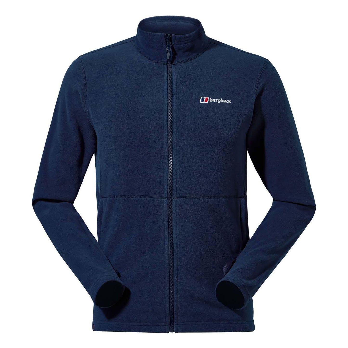 Dark Blue - Front - Berghaus Mens Prism Micro InterActive Polartech Fleece Jacket