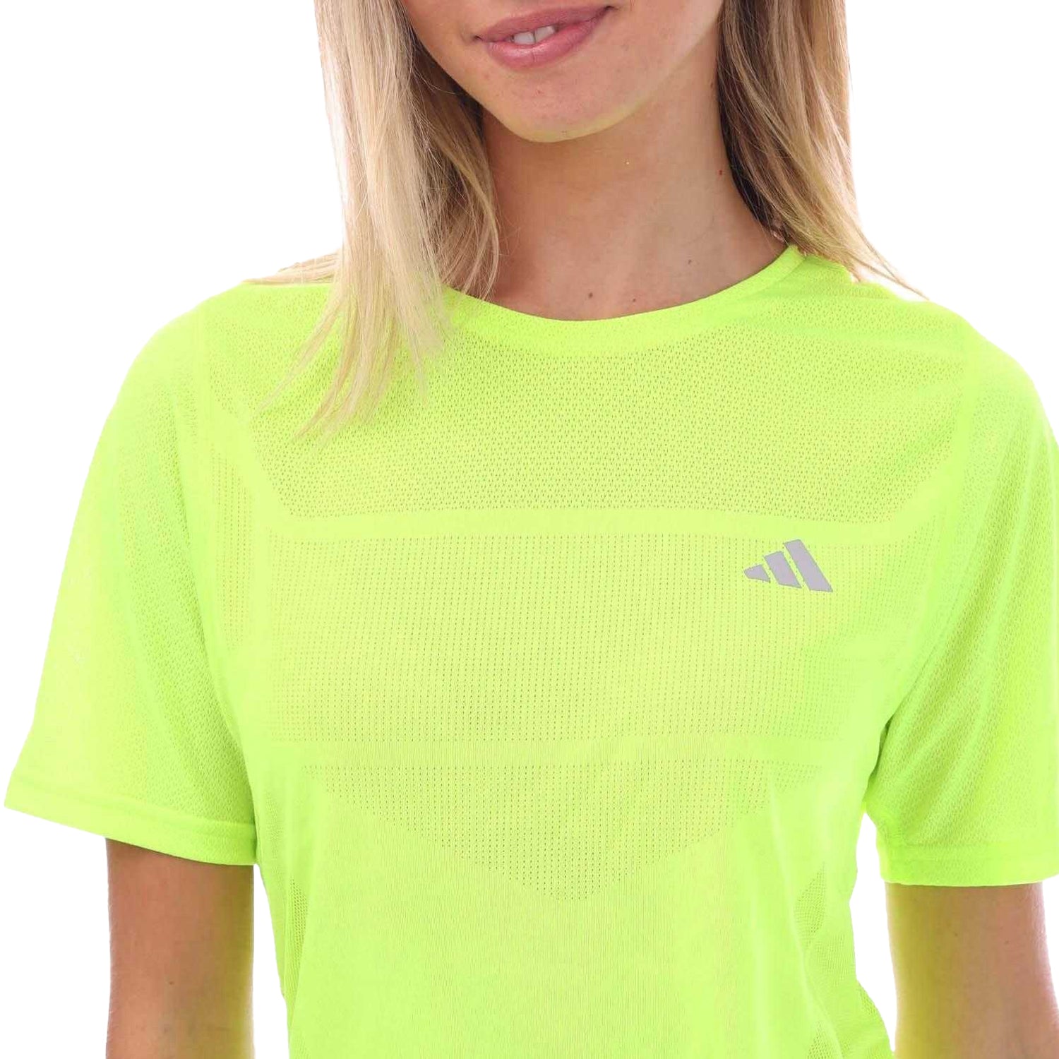 Lemon - Lifestyle - Adidas Womens-Ladies Ultimate Knitted T-Shirt