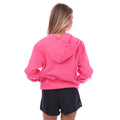 Pink - Back - Adidas Womens-Ladies All SZN Full Zip Hoodie