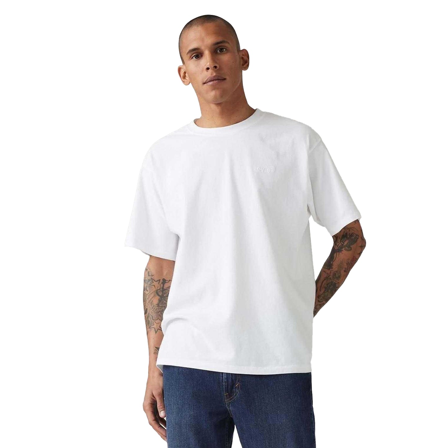 Blue - Side - Levis Mens 514 Nice To Meet You Lightweight Straight Jeans
