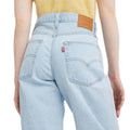 Light Blue - Side - Levis Womens-Ladies Baggy Jeans