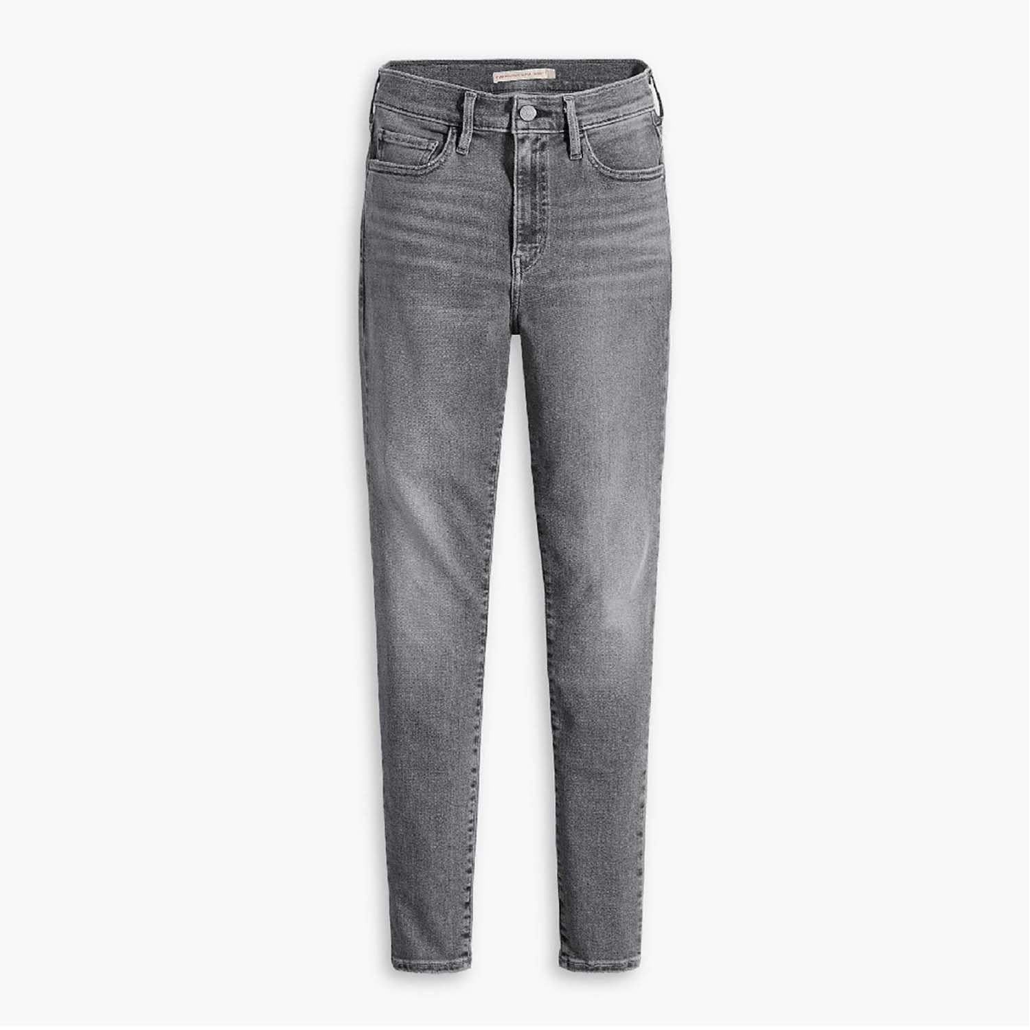 Grey - Front - Levis Womens-Ladies 720 High Rise Super Skinny Jeans