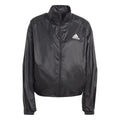 Black - Front - Adidas Womens-Ladies Traveer WIND RDY Windbreaker