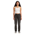 Black - Front - Levis Womens-Ladies 501 81 Jeans