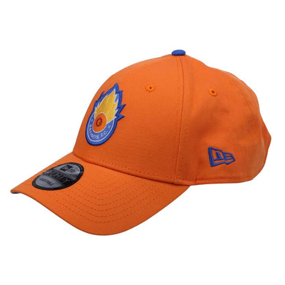Orange - Side - New Era Mens Core 9FORTY Saiyans FC Baseball Cap