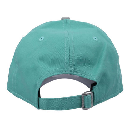Turquoise - Back - New Era Mens Core 9FORTY Los Troncos FC Baseball Cap