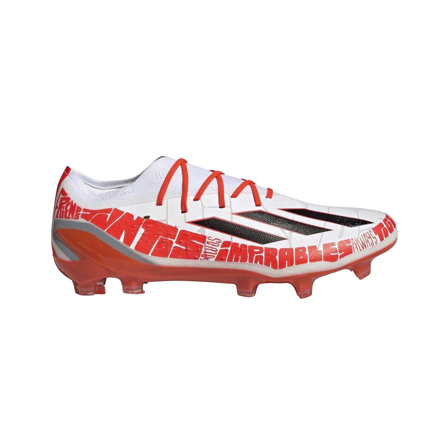 White-Red - Lifestyle - Adidas Mens X Speedportal 1 Lionel Messi Firm Ground Football Boots