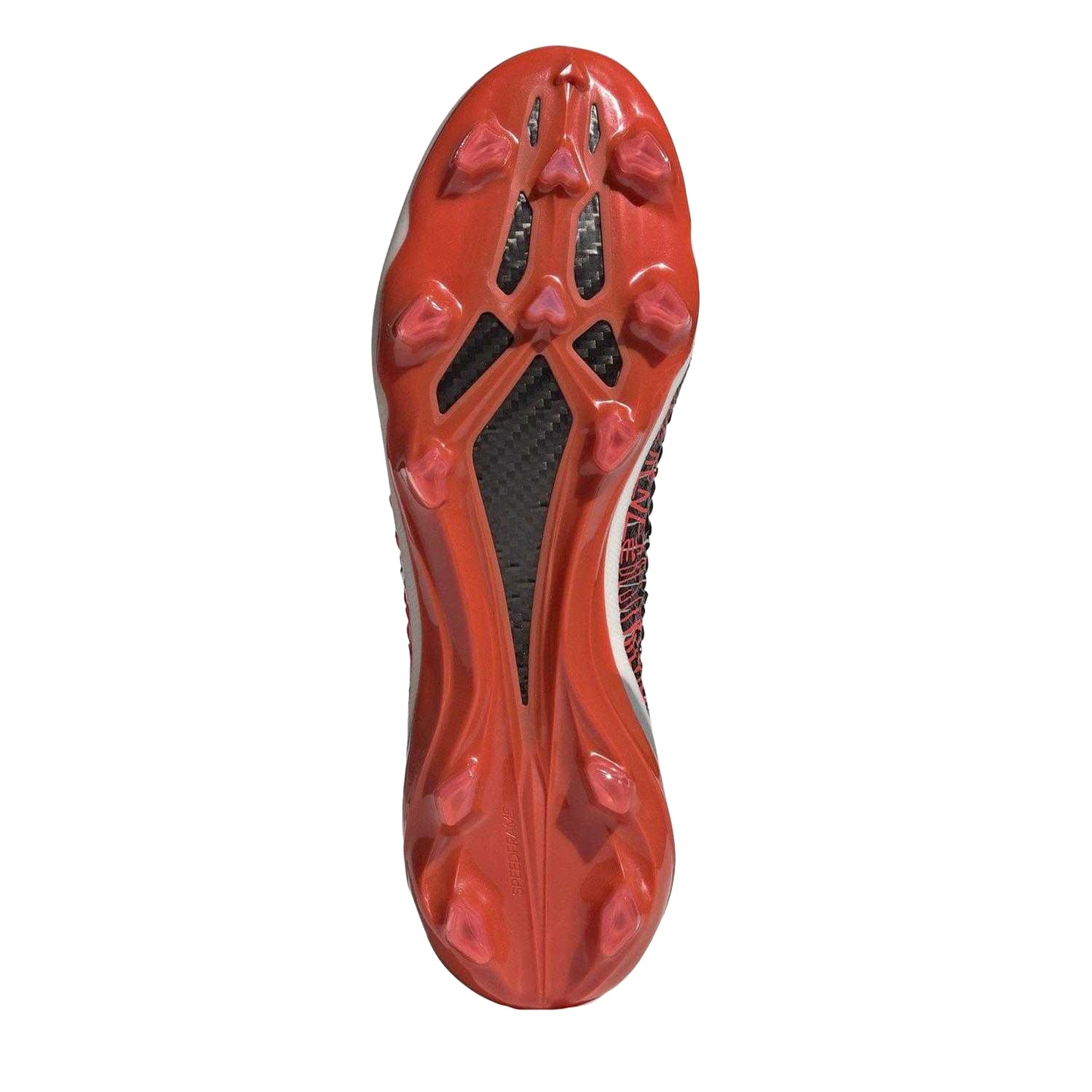White-Red - Close up - Adidas Mens X Speedportal 1 Lionel Messi Firm Ground Football Boots