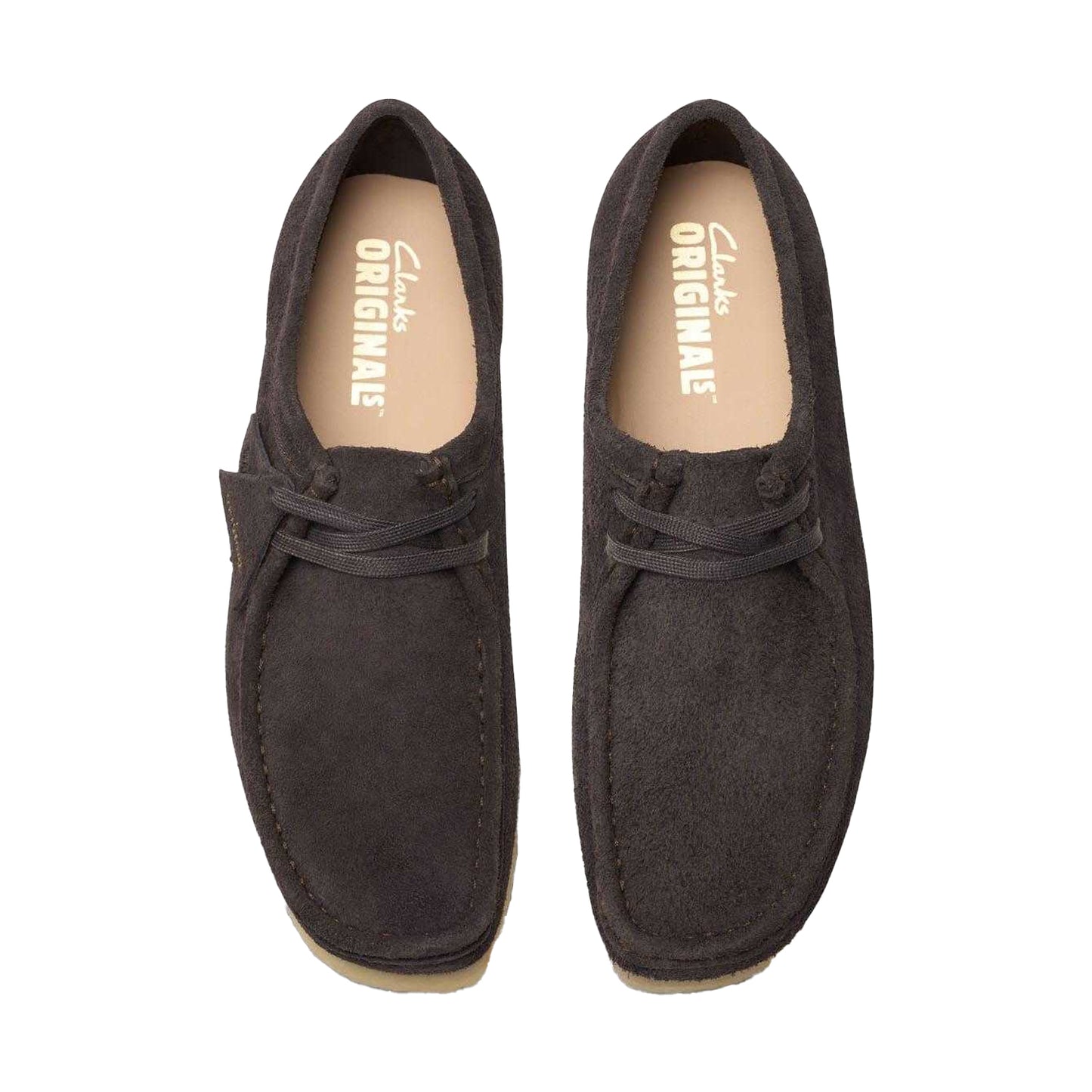 Brown - Lifestyle - Clarks Originals Mens Wallabee Suede Boat Shoes