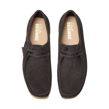 Brown - Lifestyle - Clarks Originals Mens Wallabee Suede Boat Shoes