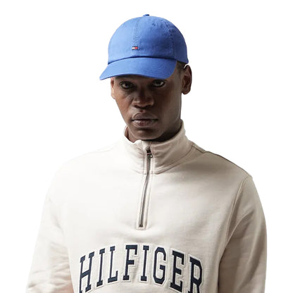 Blue - Side - Tommy Hilfiger Flag Baseball Cap
