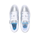 Silver-Blue - Lifestyle - Reebok Unisex Adult BB 4000 II Leather Trainers