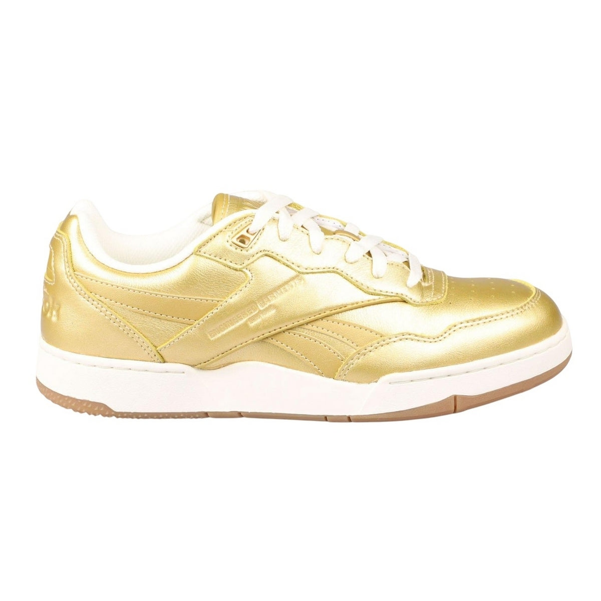 Gold - Lifestyle - Reebok Unisex Adult BB 4000 II Metallic Leather Trainers