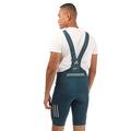 Green - Back - Adidas Mens Padded Cycling Bib Shorts