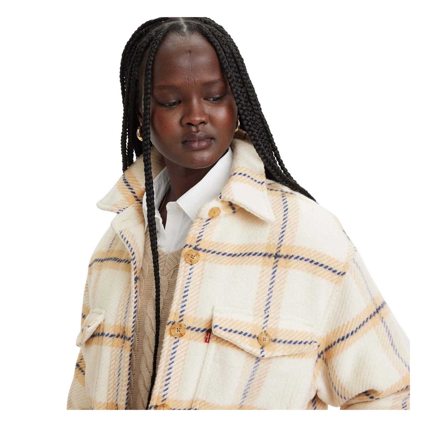 Beige - Lifestyle - Levis Womens-Ladies Nola Jacket