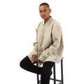 Beige - Lifestyle - Boss Mens Locky 2 Oversized Shirt