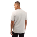 Grey - Back - Boss Mens Taddy Pique T-Shirt