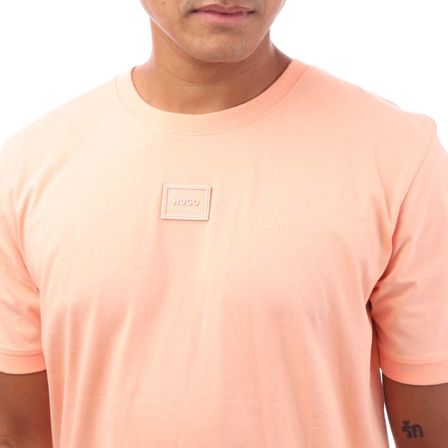 Red - Side - Hugo Mens Diragolino212 T-Shirt