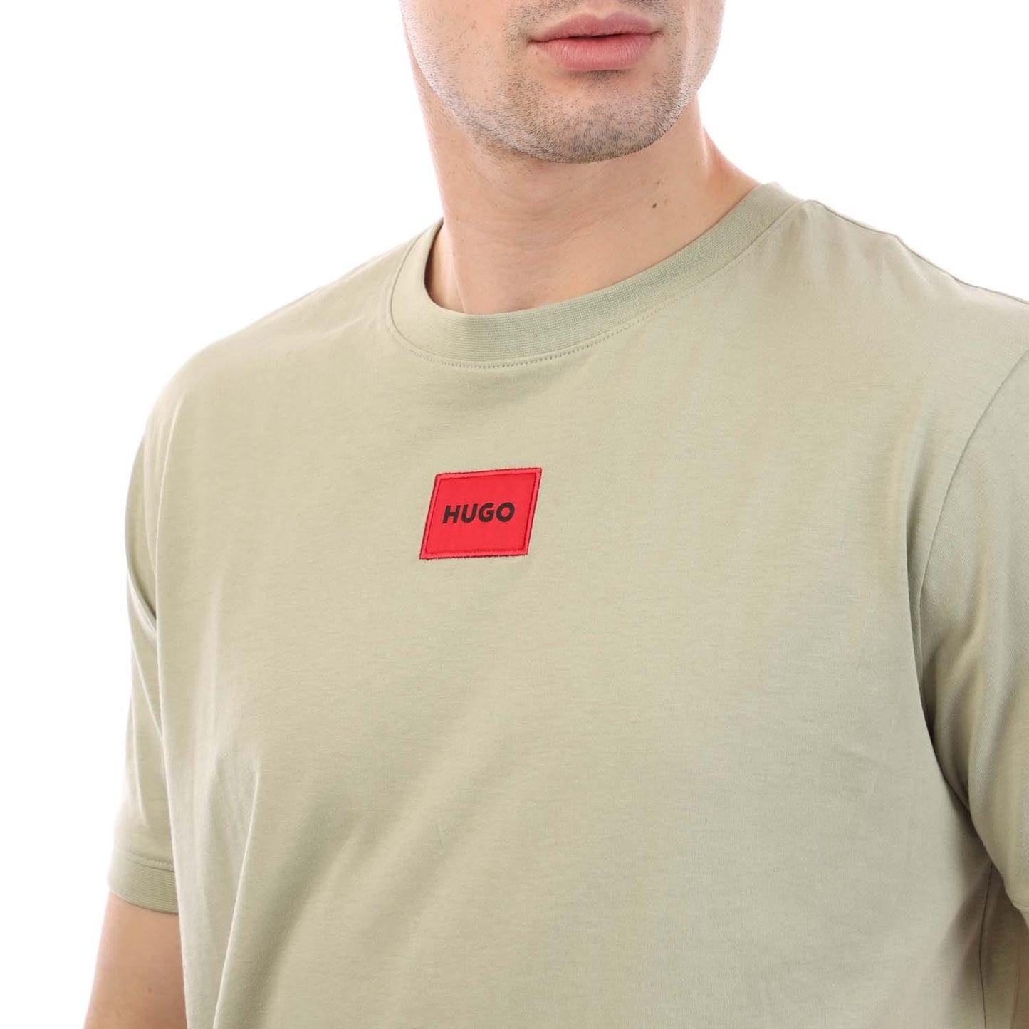 Green - Back - Hugo Mens Diragolino212 T-Shirt