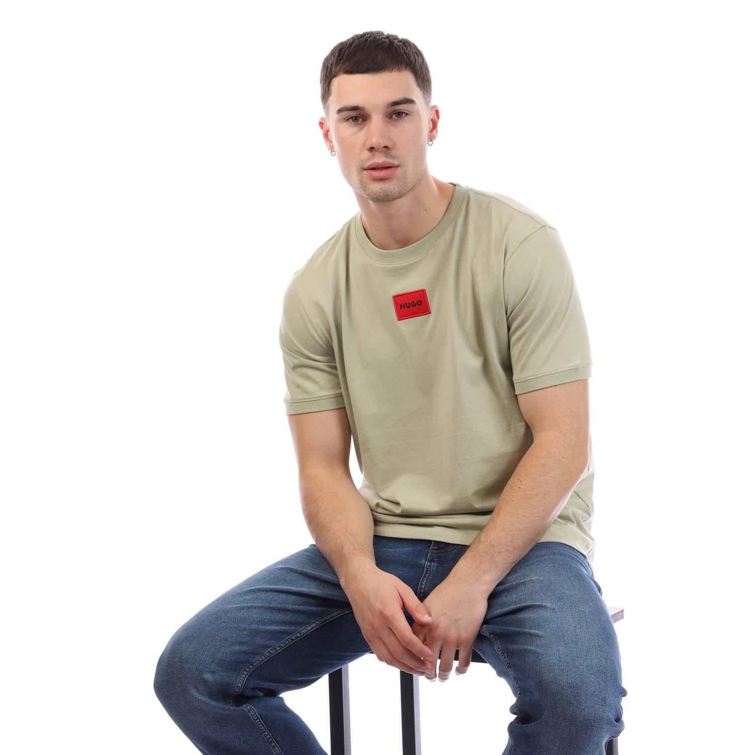 Green - Lifestyle - Hugo Mens Diragolino212 T-Shirt