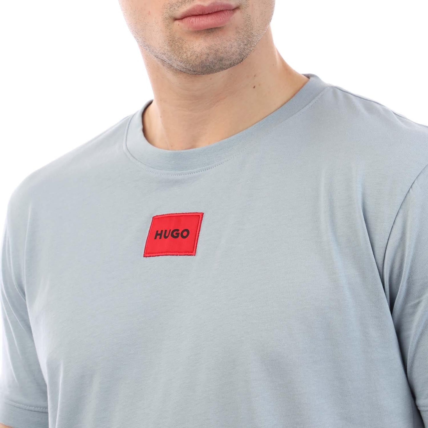 Blue - Back - Hugo Mens Diragolino212 T-Shirt