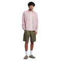 Pink - Back - Farah Mens Nelson Slub Shirt