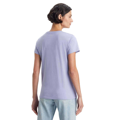 Violet - Back - Levis Womens-Ladies The Perfect T-Shirt