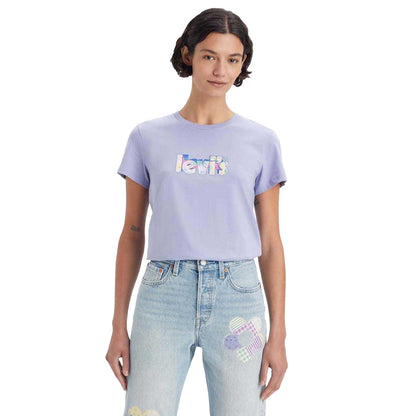 Violet - Side - Levis Womens-Ladies The Perfect T-Shirt