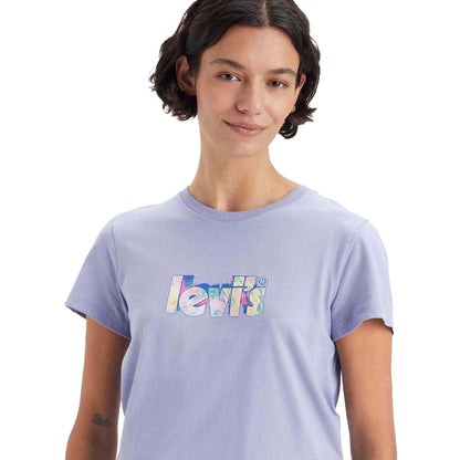 Violet - Lifestyle - Levis Womens-Ladies The Perfect T-Shirt