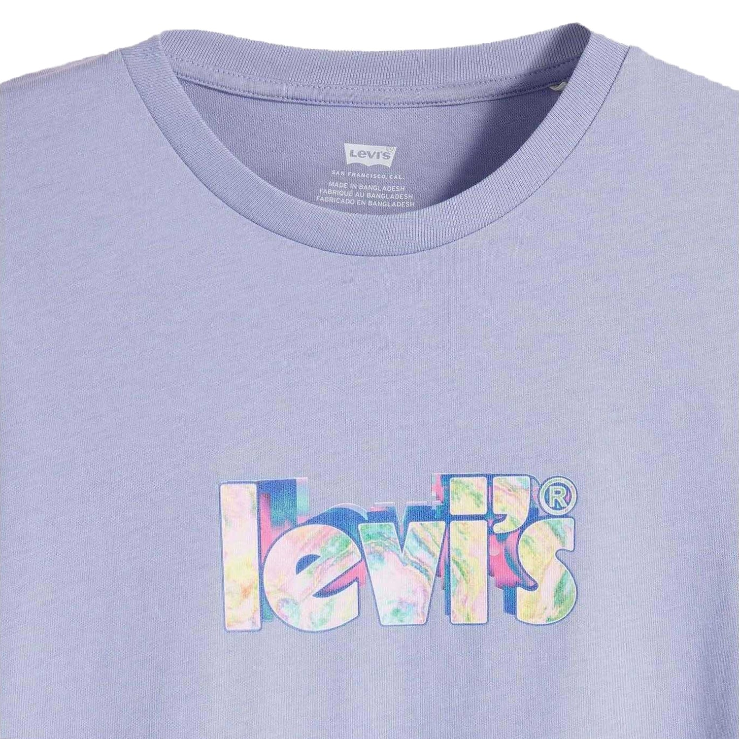 Violet - Close up - Levis Womens-Ladies The Perfect T-Shirt