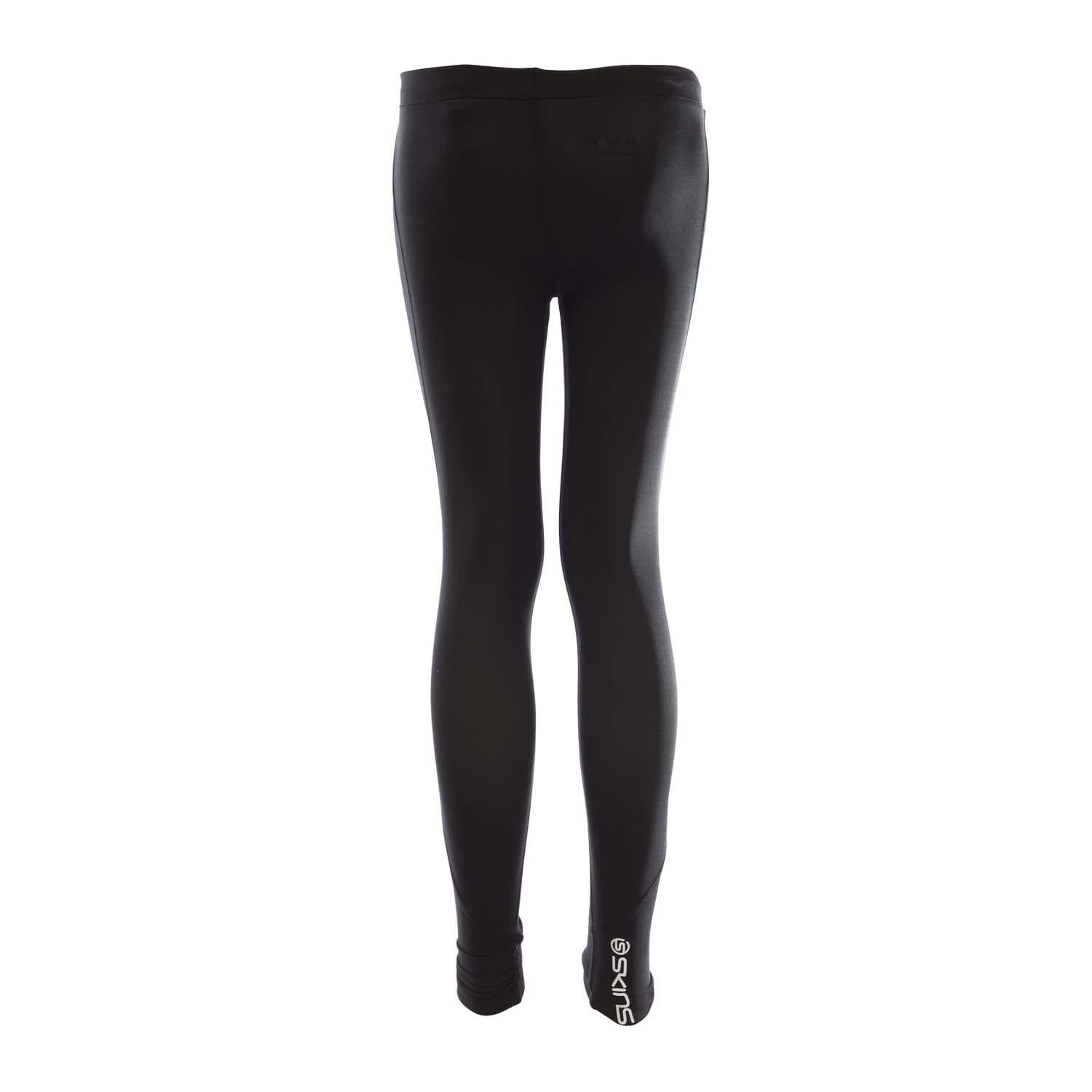 Black - Back - Skins Womens-Ladies Series-1 Long Tights