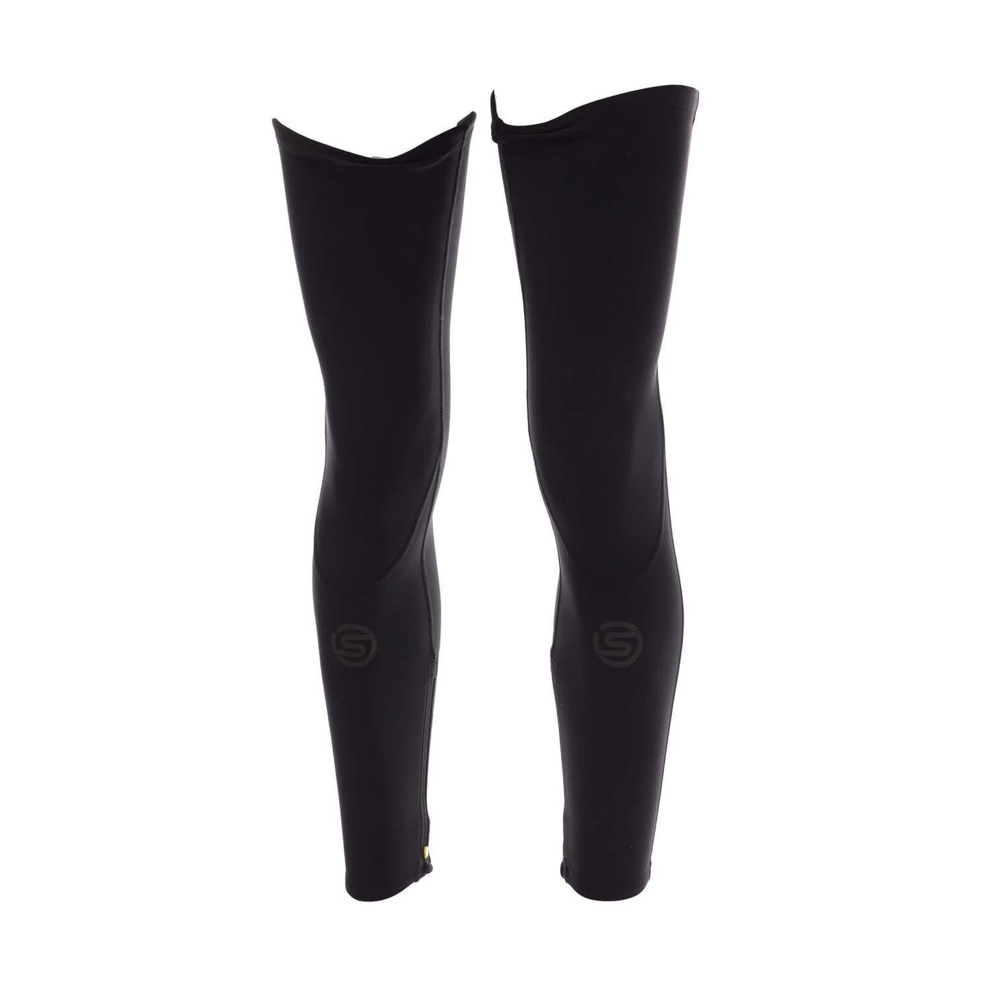 Black - Back - Skins Unisex Adult Compressive Cycling Leg Warmers