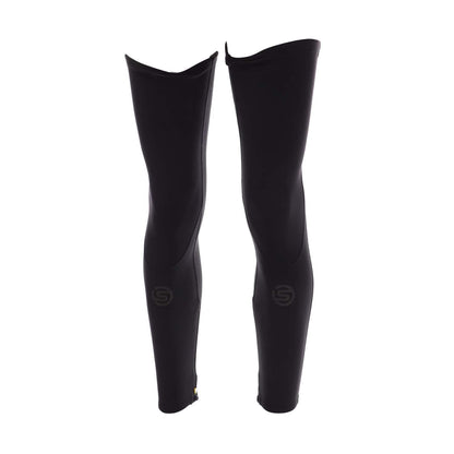 Black - Back - Skins Unisex Adult Compressive Cycling Leg Warmers