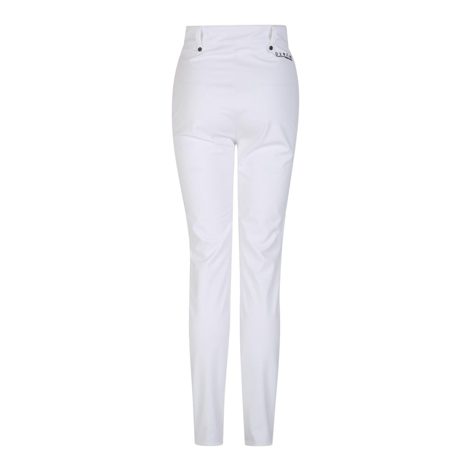 White - Back - Dare 2B Womens-Ladies Regimented Ski Trousers