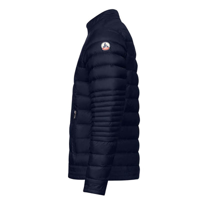 Navy - Side - Jott Mens David Puffer Jacket