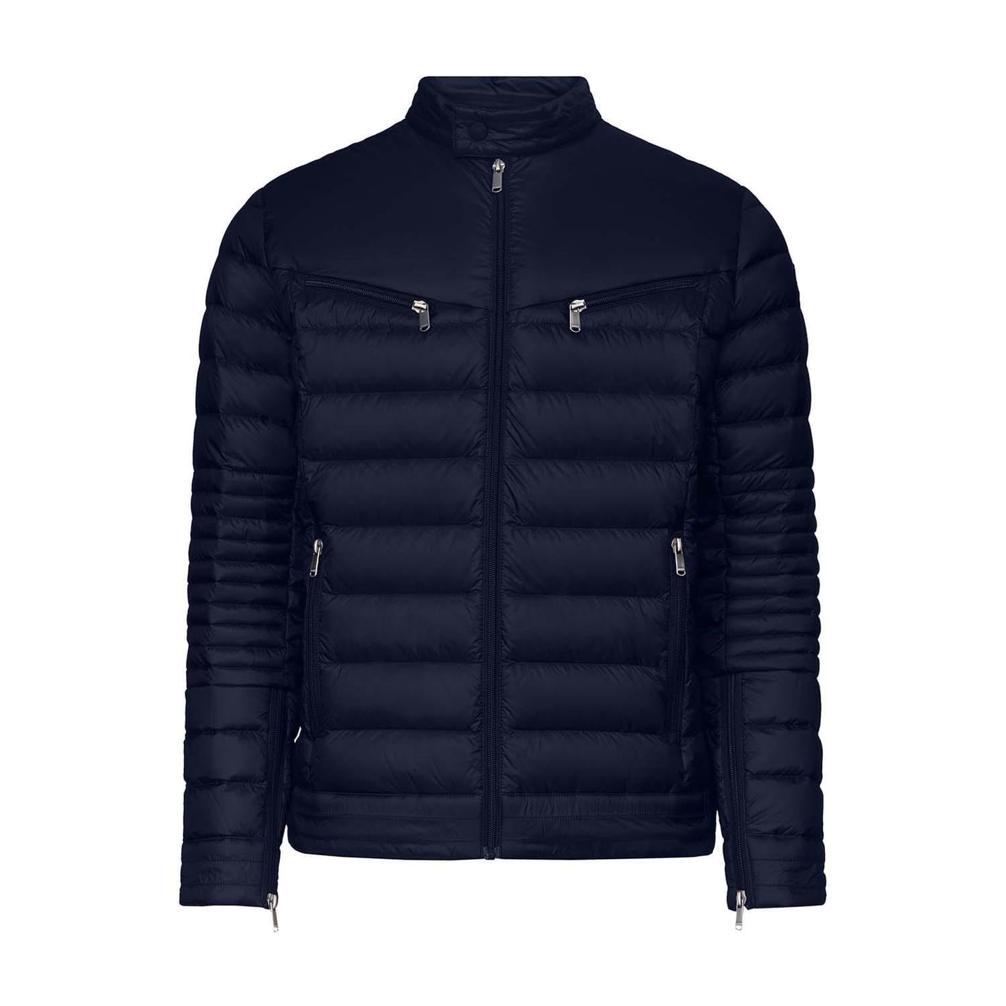 Navy - Front - Jott Mens David Puffer Jacket