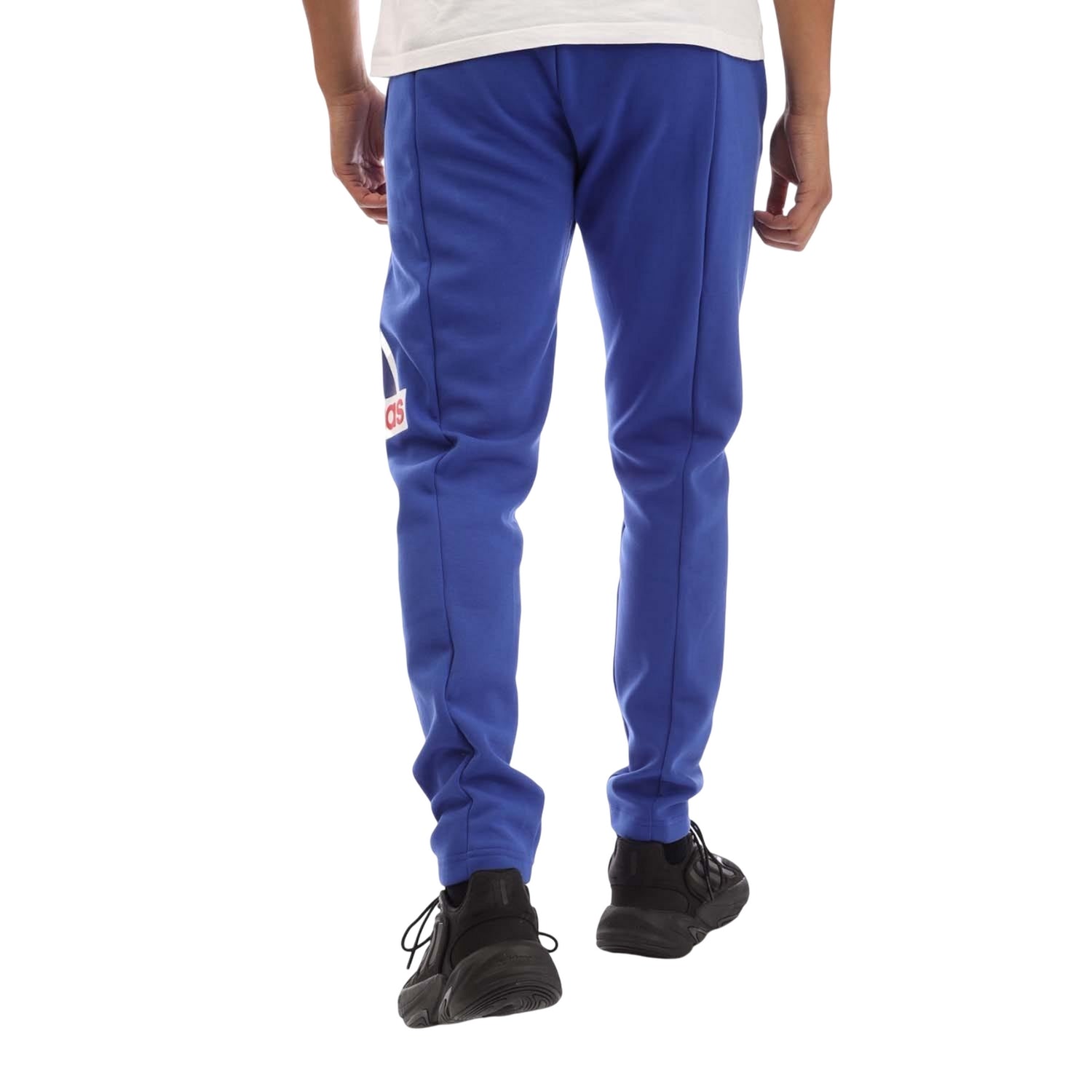 Blue - Back - Adidas Mens Future Icons Logo Sports Jogging Bottoms