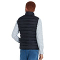 Black - Back - Farah Mens Joel Wadded Gilet