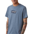 Indigo - Close up - Levis Mens Classic Logo T-Shirt