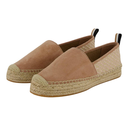 Brown - Front - Boss Womens-Ladies Madeira Suede Slip-on Shoes