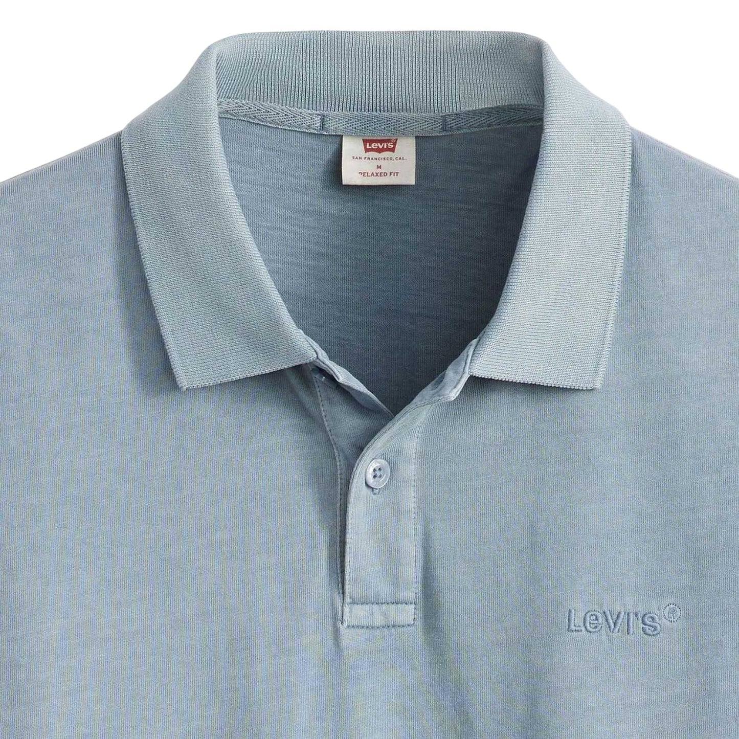 Blue - Lifestyle - Levis Mens Authentic Polo Shirt