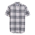 Ecru - Front - Farah Mens Kele Checked Shirt