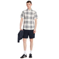 Ecru - Back - Farah Mens Kele Checked Shirt