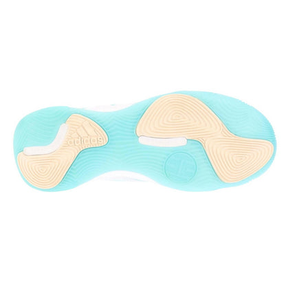 White-Blue-Orange - Pack Shot - Adidas Mens Harden Stepback 3 Basketball Shoes