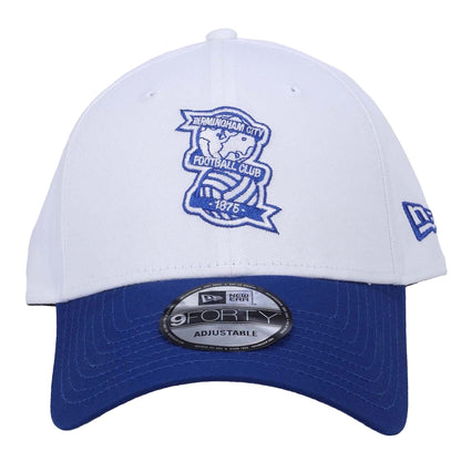 White-Blue - Front - New Era Unisex Adult 9Forty Contrast Baseball Cap