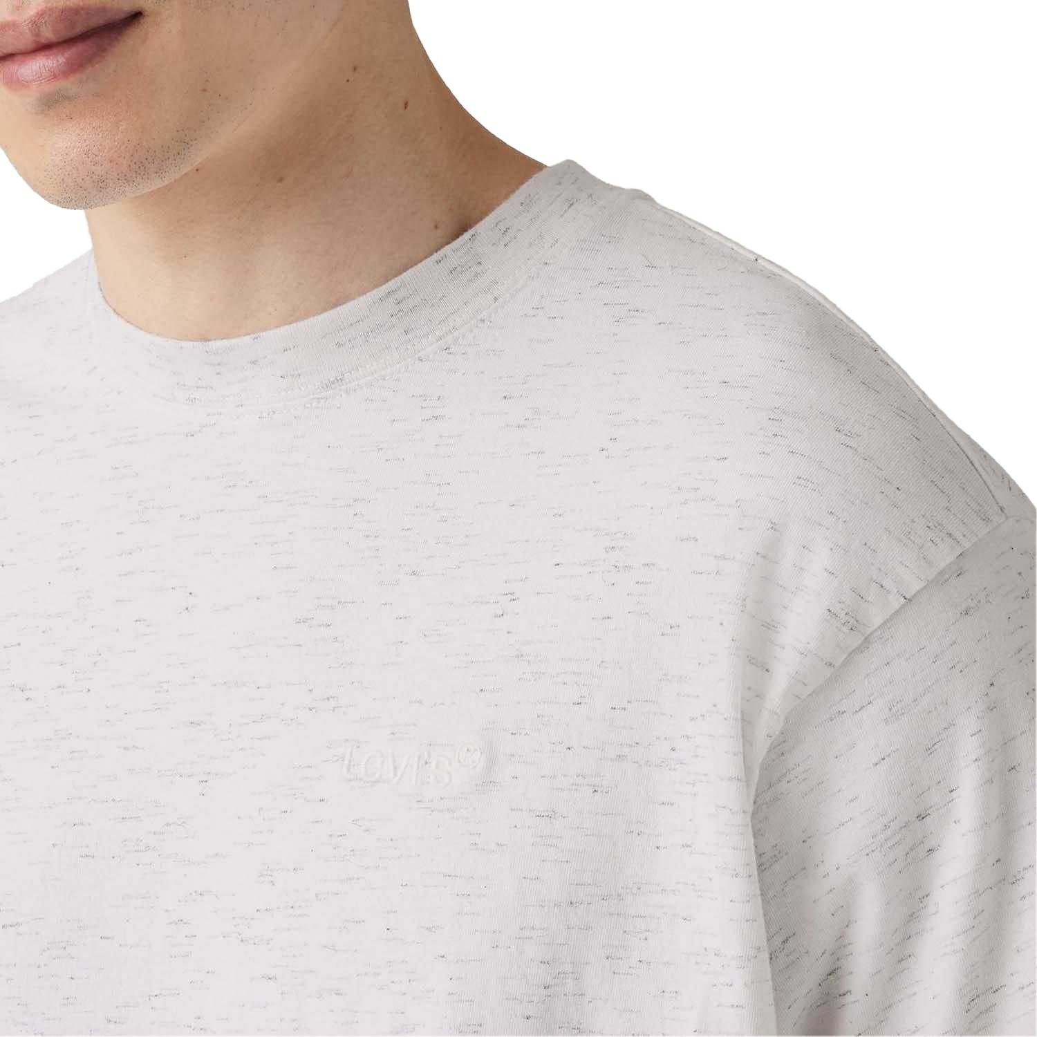 White - Side - Levis Mens Red Tab Vintage T-Shirt