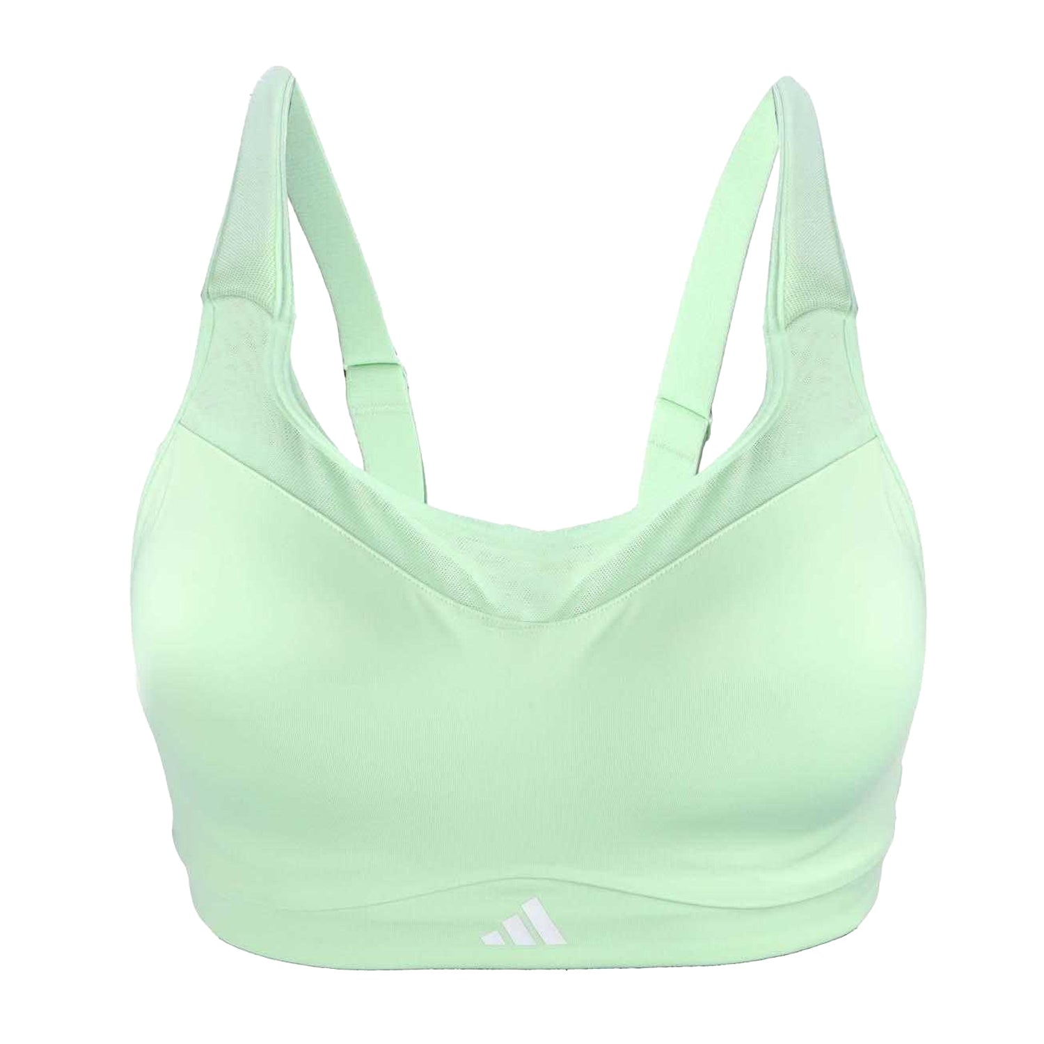 Green - Front - Adidas Womens-Ladies TLRD Impact High Support Training Sports Bra