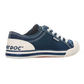 Navy - Back - Rocket Dog Womens-Ladies Jazzin 8A Canvas Trainers