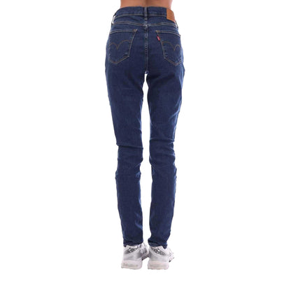 Denim - Back - Levis Womens-Ladies Shaping Skinny Jeans
